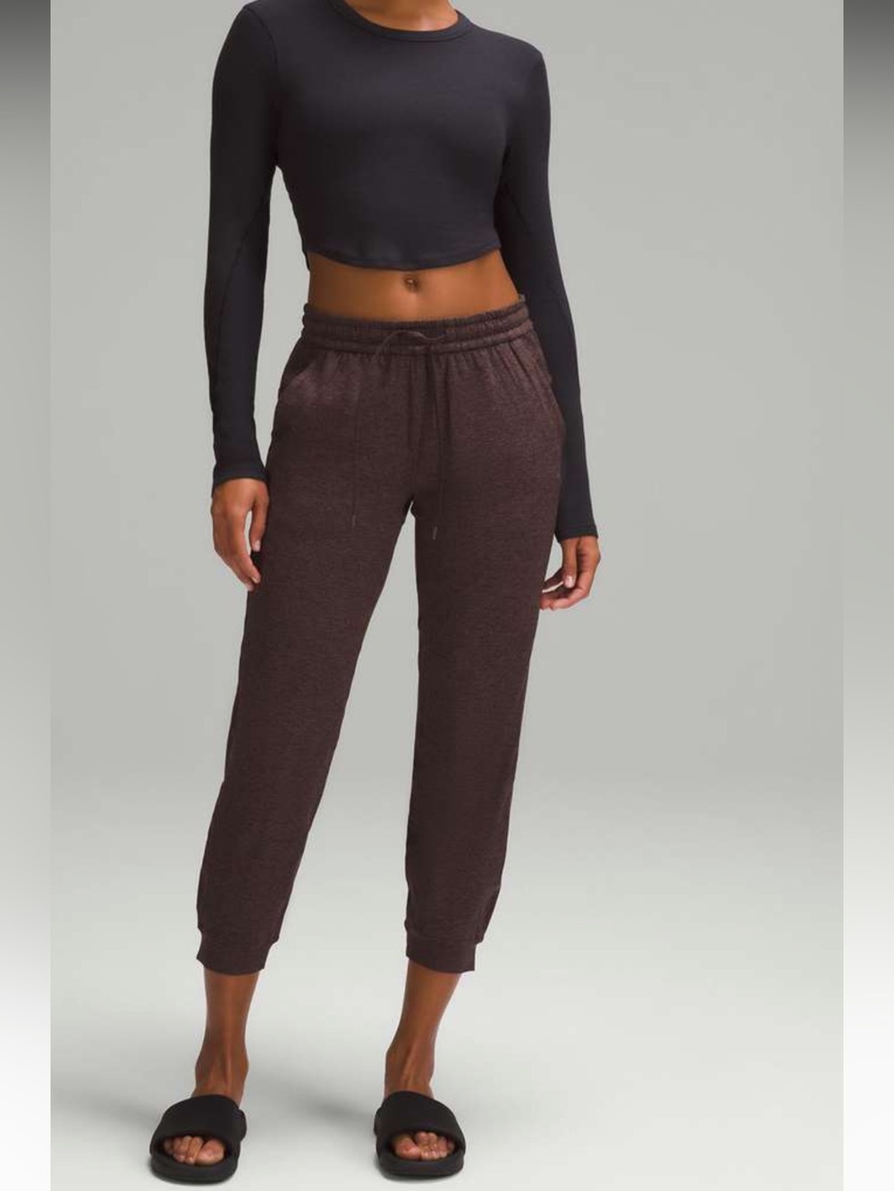 Lululemon Soft Jersey Classic-Fit Mid-Rise Joggers Size 6